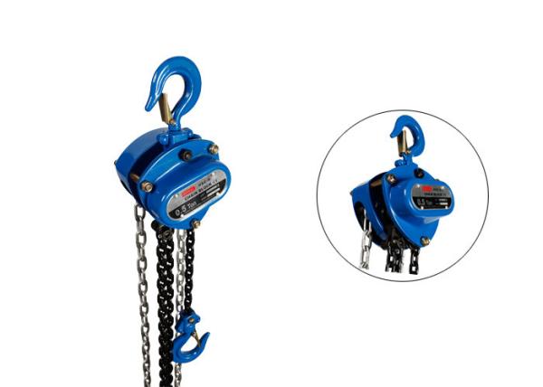 Cheap Custom Color Chain Block / Chain Hoist Manual Automatic Double - Pawl Braking System for sale