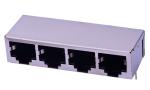 Ethernet To Ethernet Connector , Phosphor Bronze Rj45 To Rj45 Connector