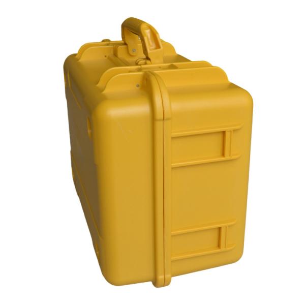 New Yellow Plastic Hard Case for Surveying Instrument RUIDE RTS822 TIANYU CTS630 Total Station