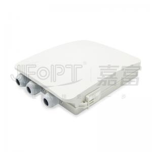 China 8 Core Fiber Optic Splitter Box 1 Input 2 Output Waterproof fTTH fiber optic terminal box on sale