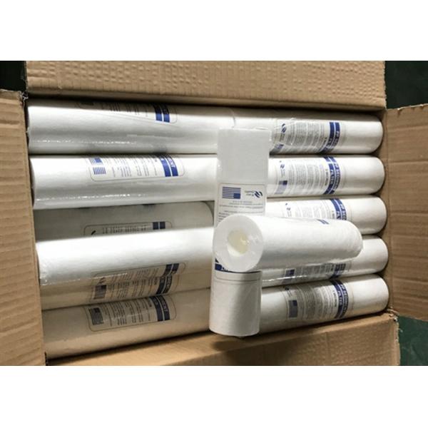 Depth Filter Cartridges , PP Spun Filter Cartridge For Water Purifier
