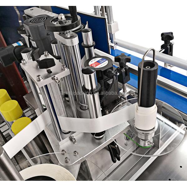 2025 Newest Automatic Tabletop Round Bottle Labeler Sticker Bottle Labeling Machine Factory Price