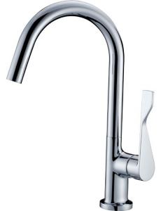 Quality One Hole Sink Mounted Kitchen Tap Faucet  With 360 ° Rotated Water Pipe wholesale