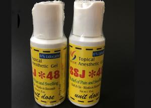 Quality Topical Numbing Tattoo Anaesthetic Gel for Pain Relief For Permanent Makeup Tattooing wholesale