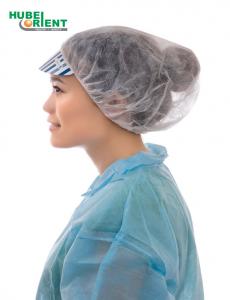 Quality Non Woven Surgical Head Hair Cover Nonwoven Disposable Hair Cap Medical Peaked Cap Disposable Hat wholesale