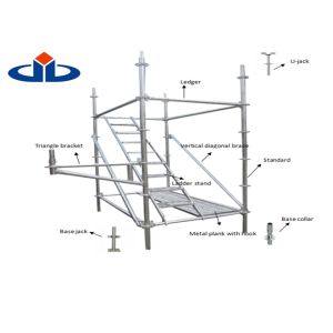 Quality Durable Ring System Scaffold British Standard Scaffolding Easy Assembly wholesale