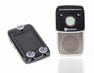 Quality Bluetooth speakerphone hands free car kit with solar power wholesale