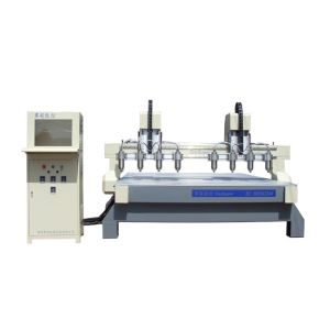 Buy cheap craft wood door/screen CNC Router with eight heads SC2025SZ2X4 from wholesalers