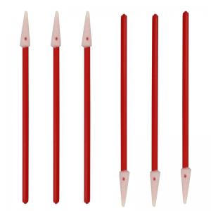Quality 3 Cleanroom  Lint Free Pointed Foam Swab With Red Handle wholesale