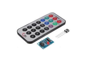Quality HX1838 Receiver Code Infrared Remote Control Module IR Controller Kit White Color wholesale