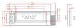 0.91 Inch 128x32 IIC I2C Serial OLED LCD Display SSD1306 Driver small pixel oled