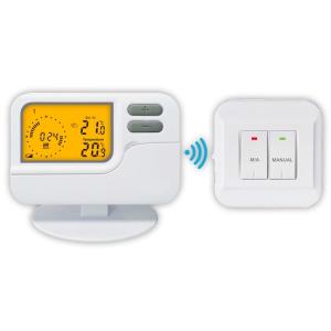 Quality Riseem Weekly Programmable Heating and Cooling Wireless Room Thermostat With LCD Display Temperature Control wholesale