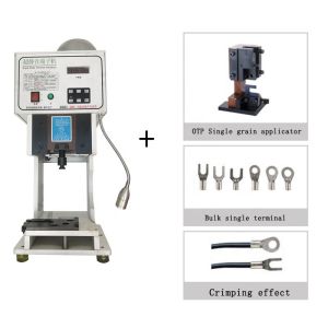 Semiautomatic Compression Connector Terminal Crimping Machine with 30mm/40mm