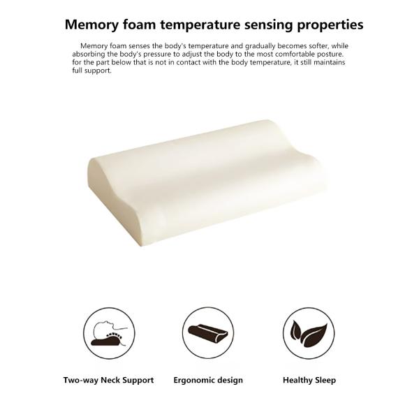 Bedroom Soft Contoured Orthopedic Pillow Skin Friendly Pillows And Mattresses