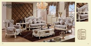 Quality Luxury french style sofa set furniture / rococo sofa wholesale