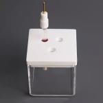 Custom Made Quartz Glass Rectangular Container Used As Plasma Reactors With