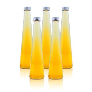 Elegant 250ml Conical Glass Juice Container Personalized Features Quality Glass