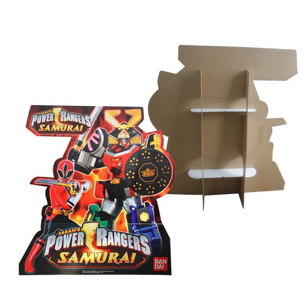 POP Folding Die Cut Standee Recyclable Cardboard Material ISO Certification