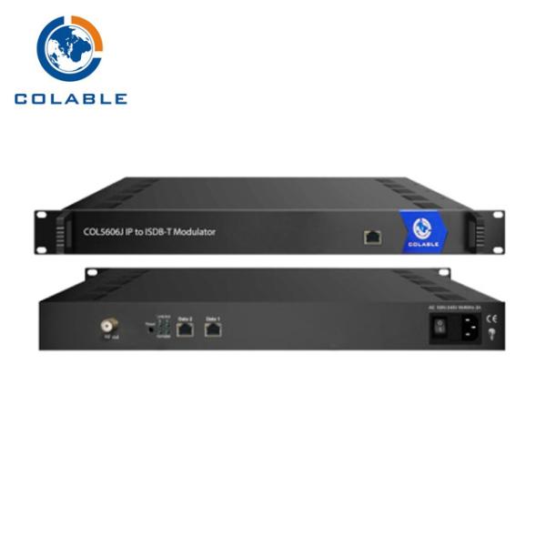 Cheap 192 * IP To Mux 6 Channel IP To RF Modulator For Digital Video Broadcast for sale