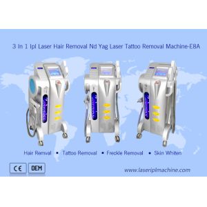 Buy cheap Salon Use Professional Nd Yag Tattoo Freckle Removal 3 in1 Hair Removal Ipl OPT from wholesalers