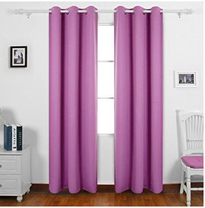 Durable Custom Window Curtains Three Sides With 1cm Folded Border Technics