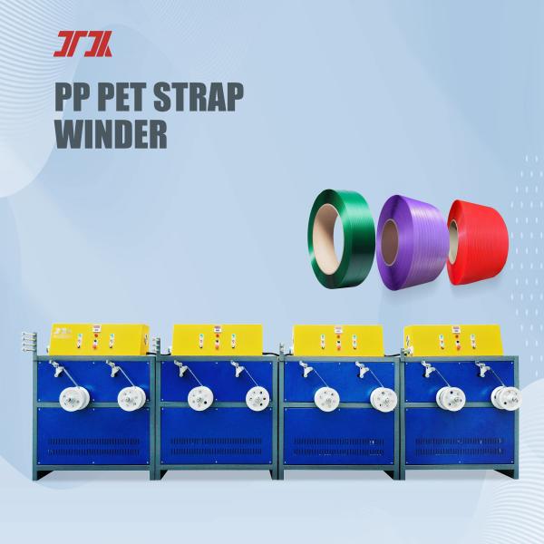 1.5kw Full Automatic PET Strap Winder 280m/Min