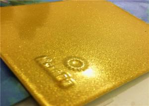 Quality Bonded Metallic Gold Powder Coat With High Exterior Stability And Performance wholesale