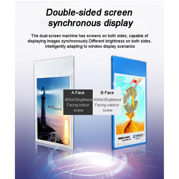 Ultra-Thin 55 Inch Open Frame LCD Display High-Brightness 2500 Nits Digital Signage Player for Shopping Retail Store Elevator