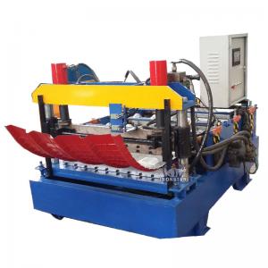 China 5.5KW Metal Roll Forming Machines Roof Sheet Curving Roll Forming Machine on sale
