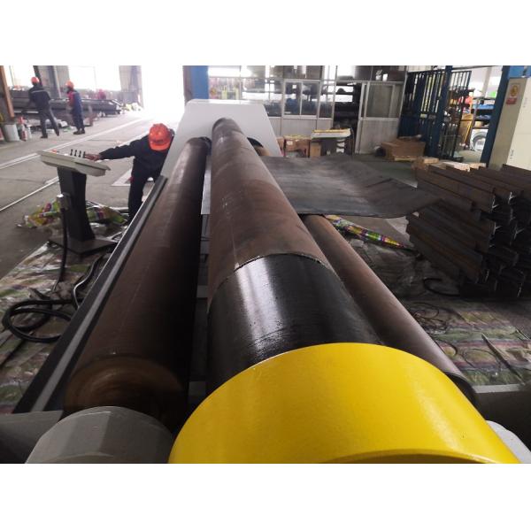 Hydraulic 4 Roll Plate Bending Machine Cnc Plate Roller Machine Electric