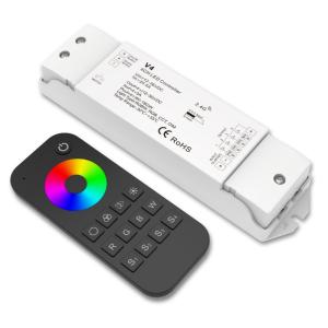 Quality RF Wireless RGBW LED Strip Controller With Auto - Transmitting Function wholesale
