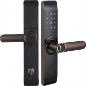 Quality High Quality Fingerprint Tuya WiFi APP Smart Zinc Alloy Lock Door Lock For Apartment House wholesale