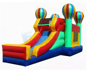 China Balloon Bounce House Commercial Inflatable Slide Combo 1 Year Warranty on sale