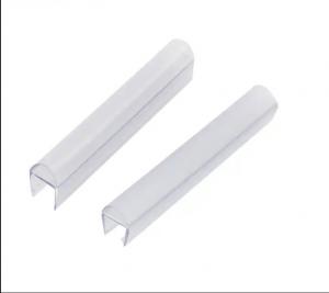 China PVC Waterproof Rubber Sliding Glass Seal Strip for Frameless Clear Bottom Shower Door on sale