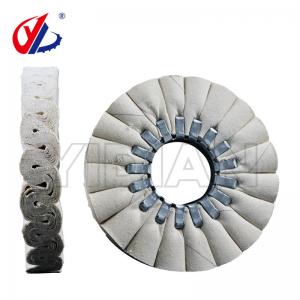 China BW003 150X50X20mm Cotton Metal Polishing Wheels Cloth Metal Buffing Wheel on sale