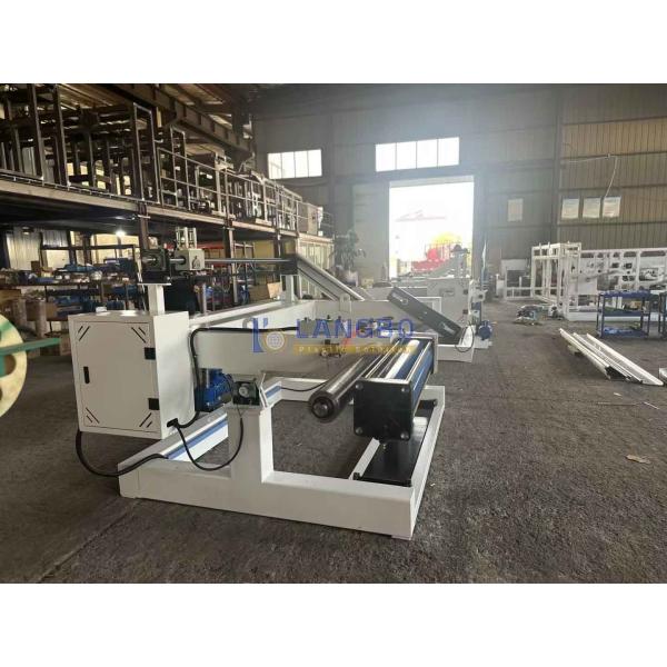 16-32mm Plastic Pipe Coiler With Wrapping Machine For HDPE Corrugated Pipe