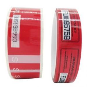 Quality Printed Tamper Evident Adhesive Void Security Tape,China Supplier Pet Void Tape Double Sided Clear Polyester Pet Tape wholesale