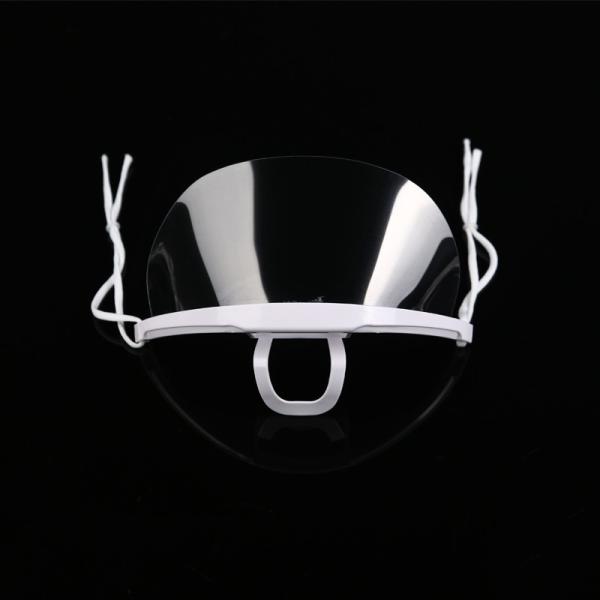 Restaurant Chef Transparent ABS PET Hygienic Face Mask