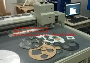 China Non Metallic Gasket Graphite Compressed Fibre PTFE Sheet Cutting Machine on sale