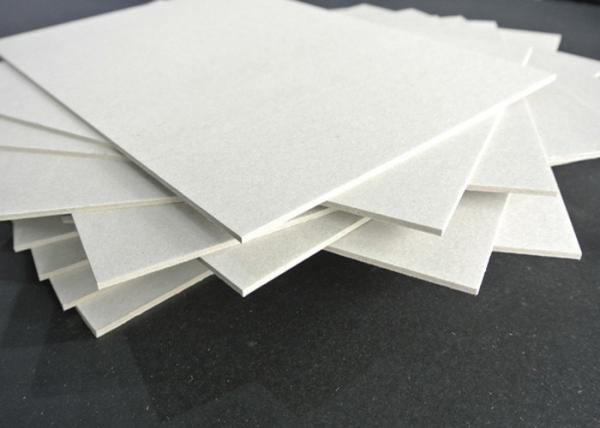 Cheap Grade A Grey Chip Board with 100% Recycled Paper SGS Certificate Anti-Curl Cardboard Sheets for sale