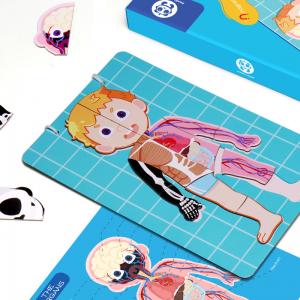 Quality Magnetic Educational Puzzle Human Body Internal Anatomy Montessori Homeschooling Ages 3+ Toddler Toys wholesale