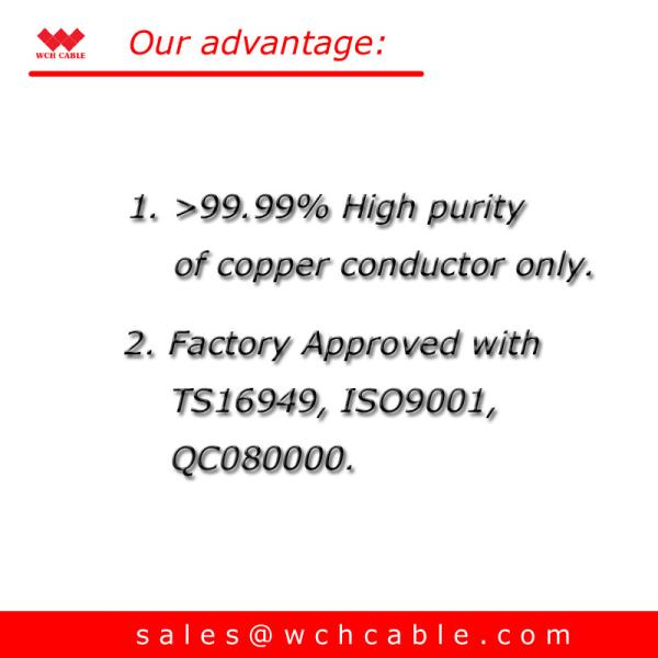 UL21064 UV Resistant FR-PE Sheathed LSZH ABC Motor Cable 80C 30V