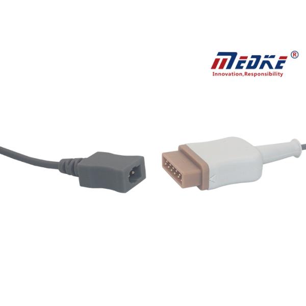 2021701-001 Procare B40 Gray 2pin Ge Marquette Temp Adapter