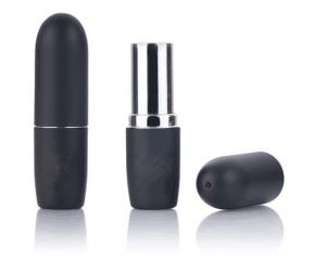 Quality Black Empty Plastic Bullet Lipstick Container wholesale