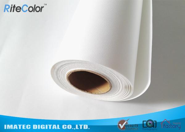 Cheap Fine Art Inkjet Canvas Printing / Plotters Printing 260gsm Matte Polyester Fabric Roll for sale