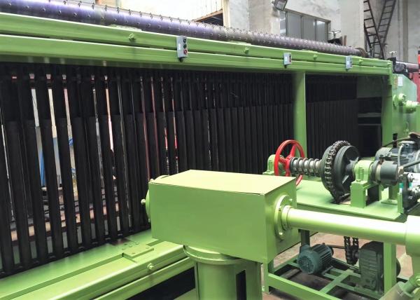 Cheap Custom OEM Gabion Box Machine , Galvanized Iron Hexagonal Wire Mesh Machine for sale