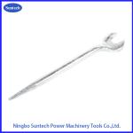 Open End Wrench With Sharp Tail For Fast Easy Power Line Construction