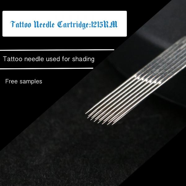 Cheap WINNERCARE  Used for Tattoo Arts 304H stainless steel tattoo needle 15RM 1215RM Round magnum tattoo needle cartridges for sale