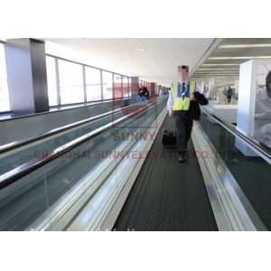 Speed 0.5m/S Moving Walkway Escalator For Shopping Mall / Airport