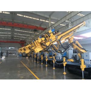 Quality Pneumatic DTH Hard Rock Engineering Construction Drilling Rig Hard Ground wholesale